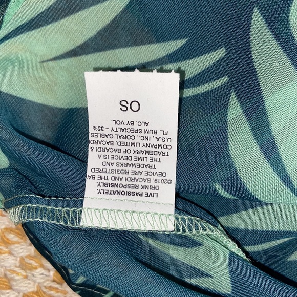 ⭐️$5 SALE⭐️must be bundled NWOT Sheer Tropical Swimsuit Cover - Picture 7 of 7